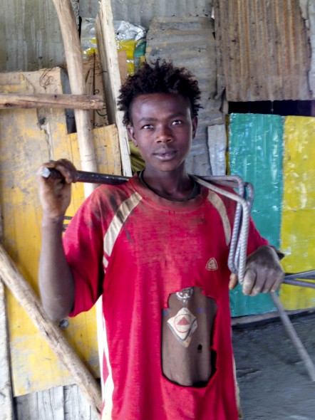 Construction Worker, Addis Ababa