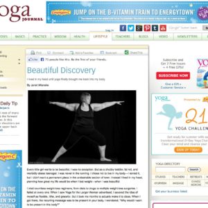 Yoga Journal Article