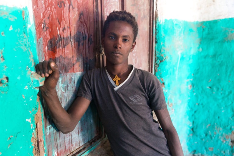 Ethiopian boy Dignity Period